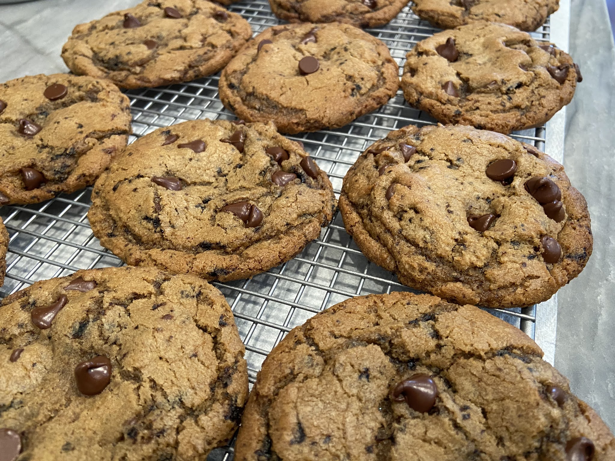 The Pastry Chef's Baking Browned Butter Espresso Chocolate Chip Cookies
