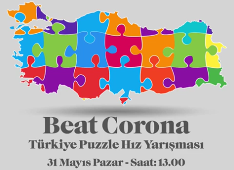 Corona Puzzle Hız Yarışması