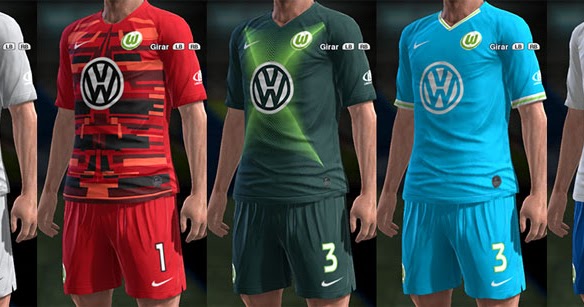 wolfsburg fc kit