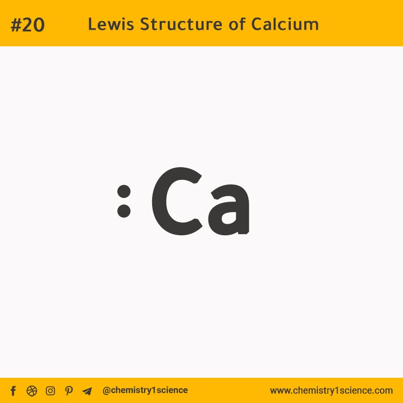 Lewis Structure of Ca Calcium