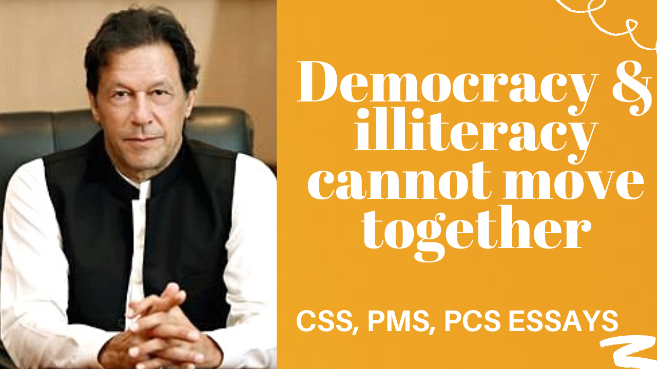 How illiteracy is a challenge to democracy picture