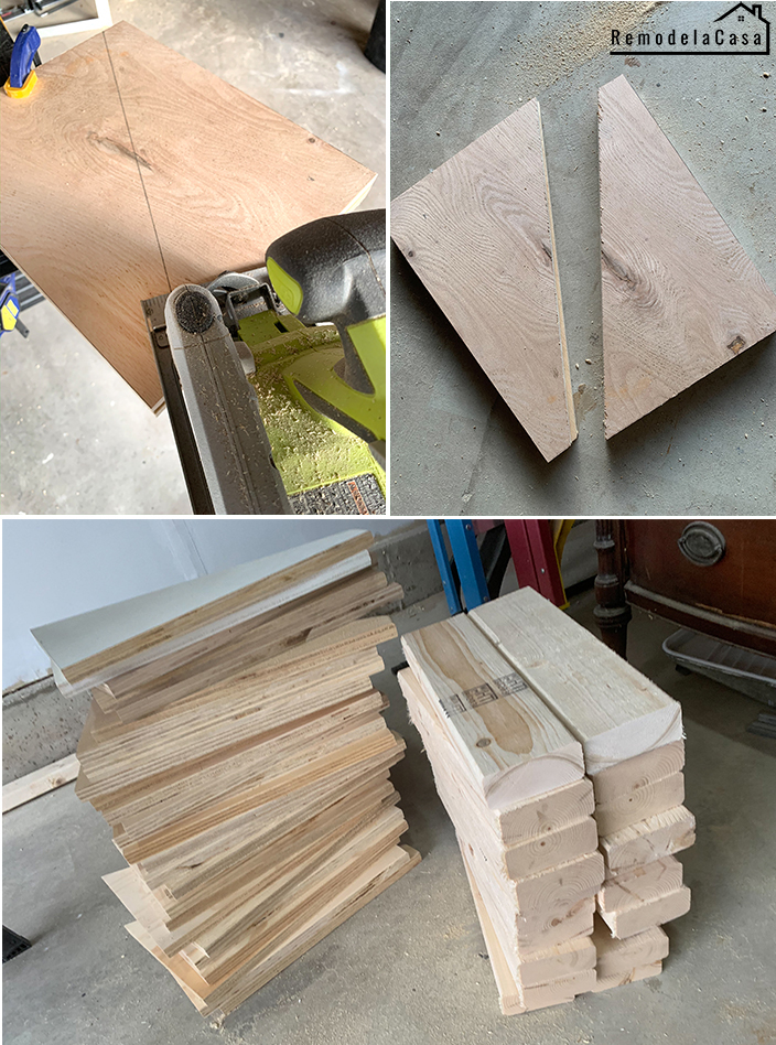 Garage Organization DIY Cantilever Shelves Remodelando la Casa