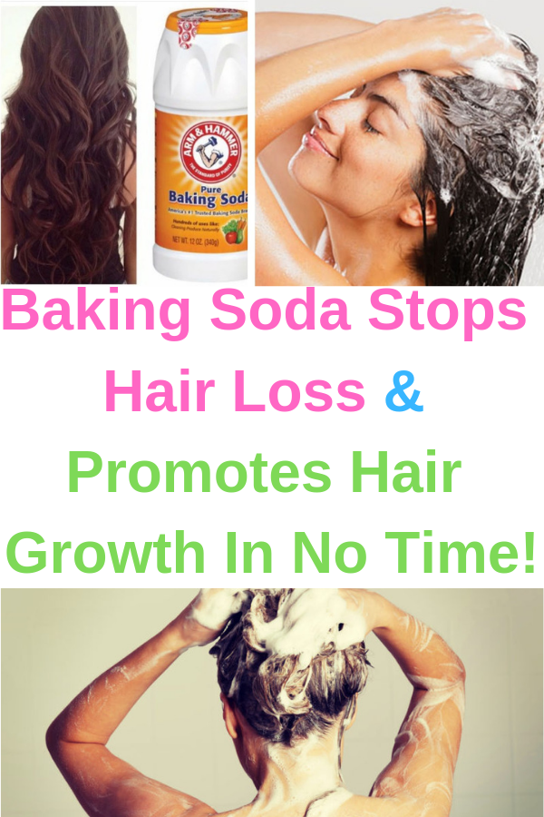 Healthy Beauty and Diet Baking Soda Stops Hair Loss & Promotes Hair
