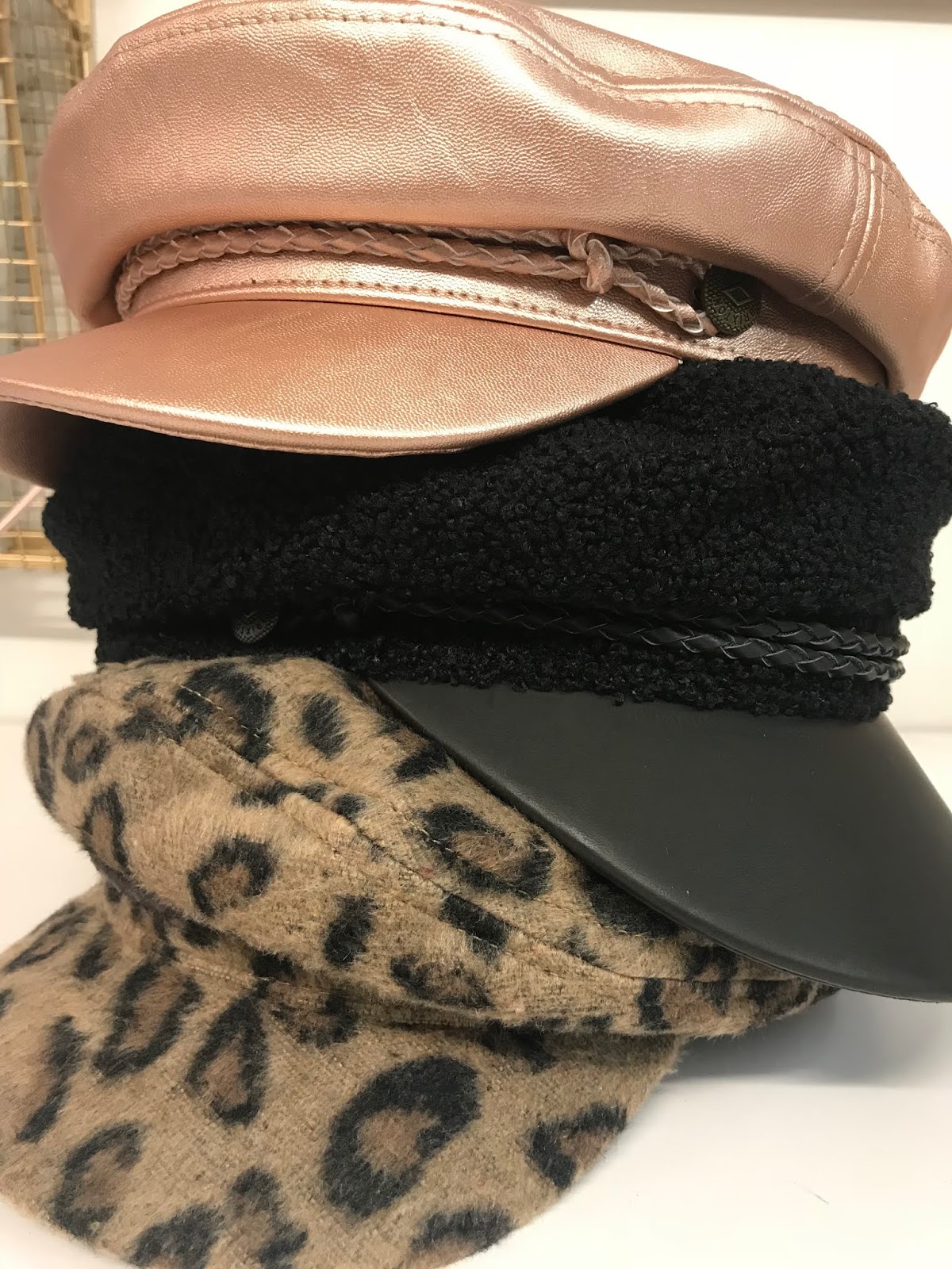 brixton fiddler cap leopard