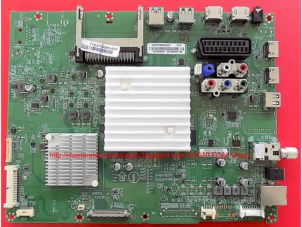 Master Electronics Repair !: REPAIRING / SERVICING TV PHILIPS 43PUT6101