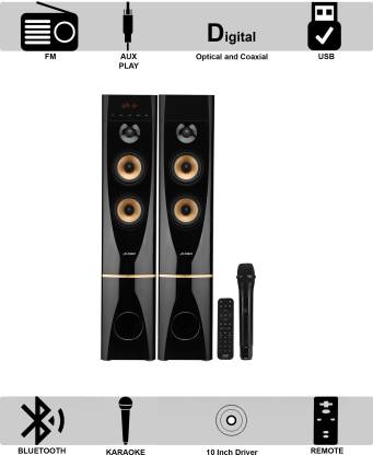f&d t88x tower speakers