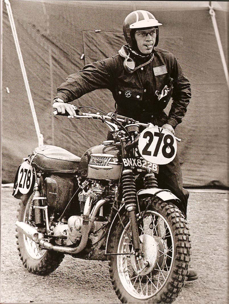 British Racer: Steve McQueen, Triumph...