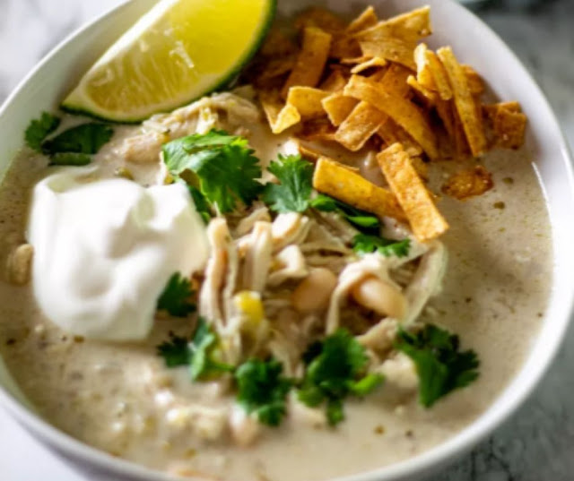 Crockpot White Chicken Chili Crockpot White Chicken Chili