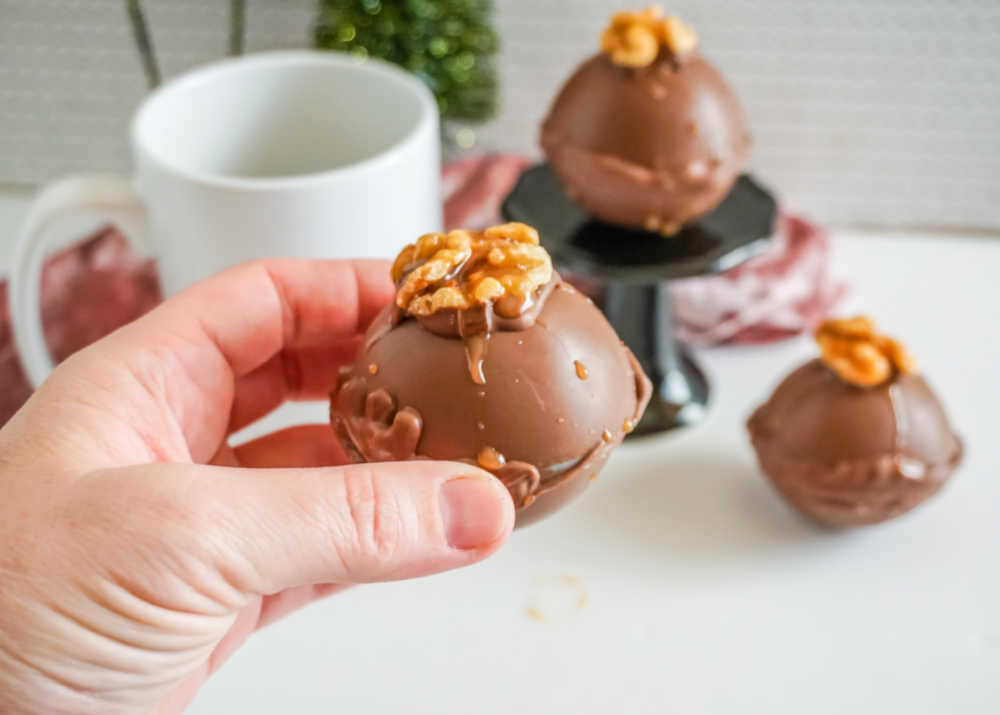 Turtle Holiday Hot Cocoa Bombs