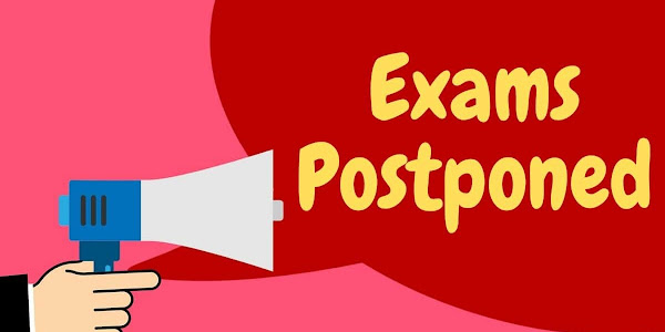 All offline exams scheduled in May 2021 were Postponed