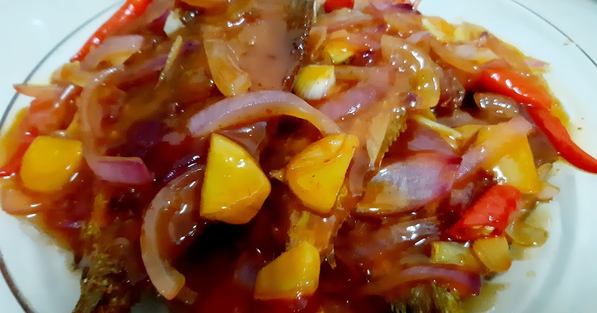 Ikan Bawal Putih Masak Masam Manis Dengan Cara Mudah - Koleksi Resepi Sedap
