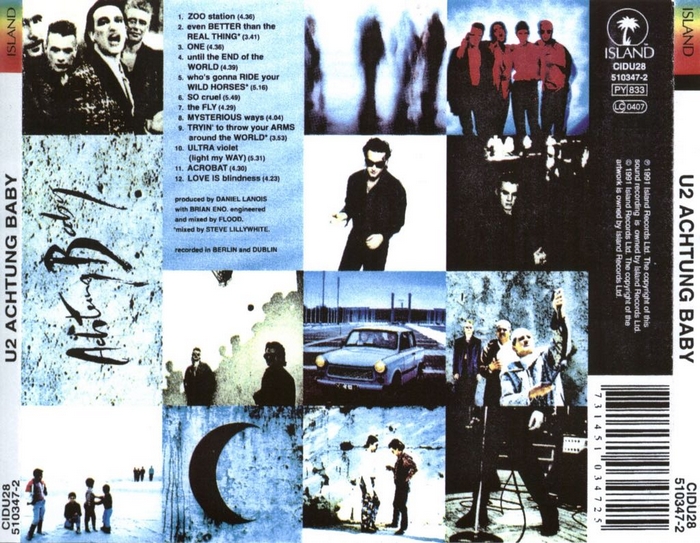 Discos para história: Achtung Baby, do U2 (1991)