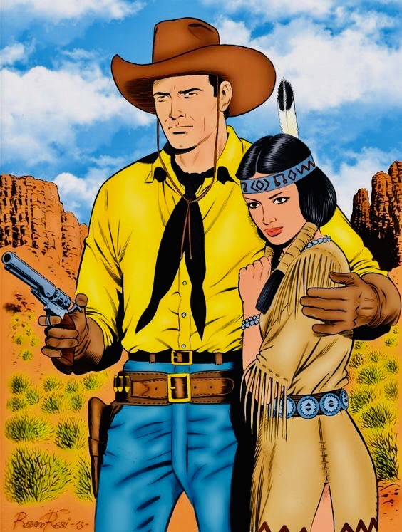 Tex Willer e Kit Carson Enciclopédia Global™