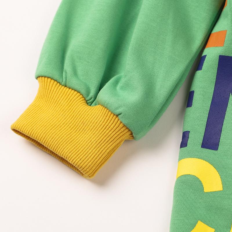 Áo Hoodies Trẻ Em Cotton Tay Dài In Chữ - HEYLADS 157689 7 8 546