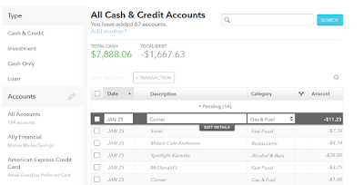 mint.com transactions