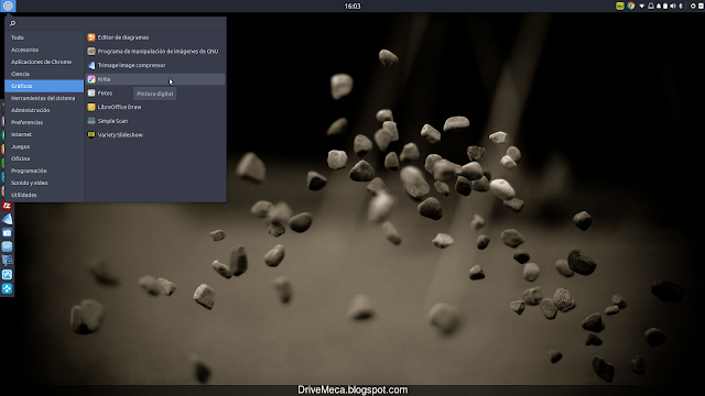 Ejecutamos Krita desde menu en Linux Ubuntu Ejecutamos Krita desde menu en Linux Ubuntu