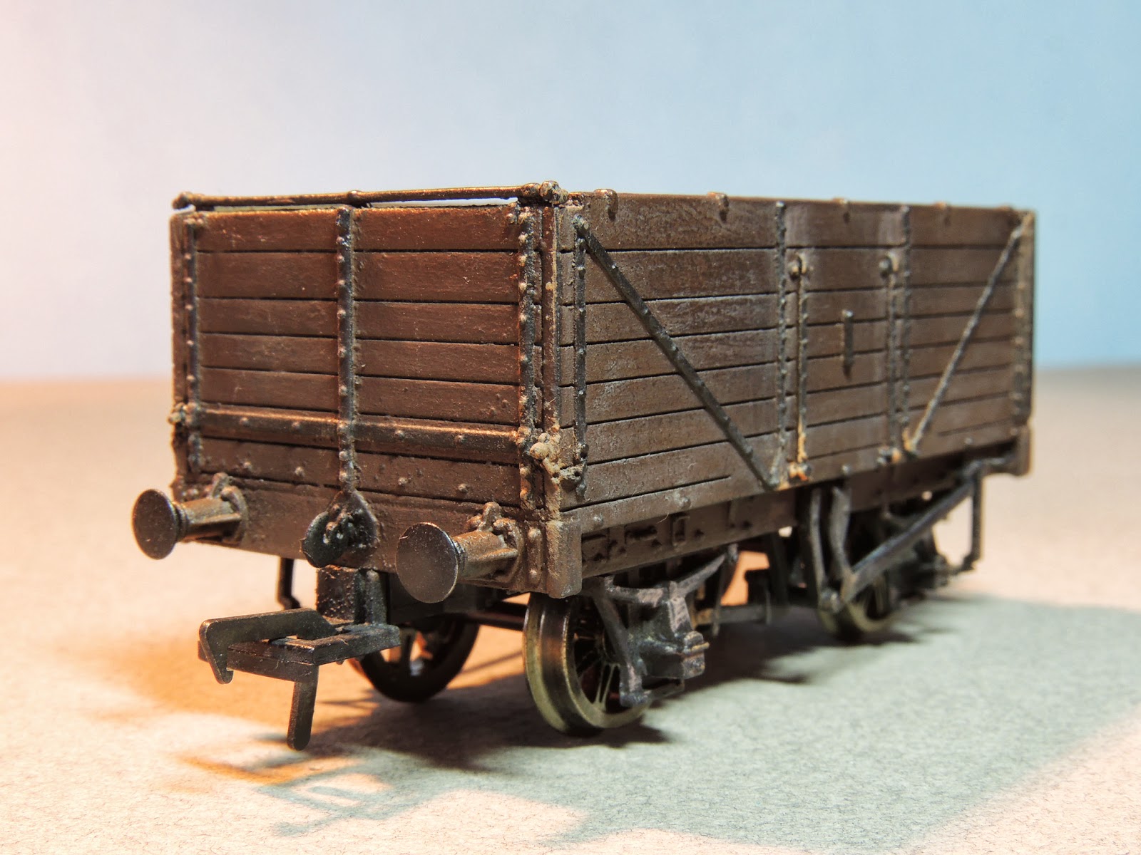 SodorModelRailroading Open Wagons 1 Weathering and Painting Tps