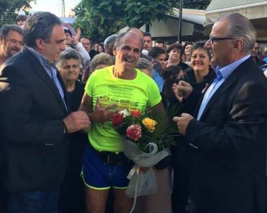 Ψαχνά: Ο απίστευτος αγώνας δρόμου του Μίλτου Μπαράκου που έφτασε τρέχοντας στον Τύρναβο! (ΦΩΤΟ & ΒΙΝΤΕΟ)