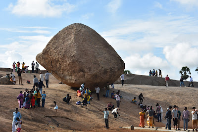 Krishna's Butter Ball, Mamallapuram