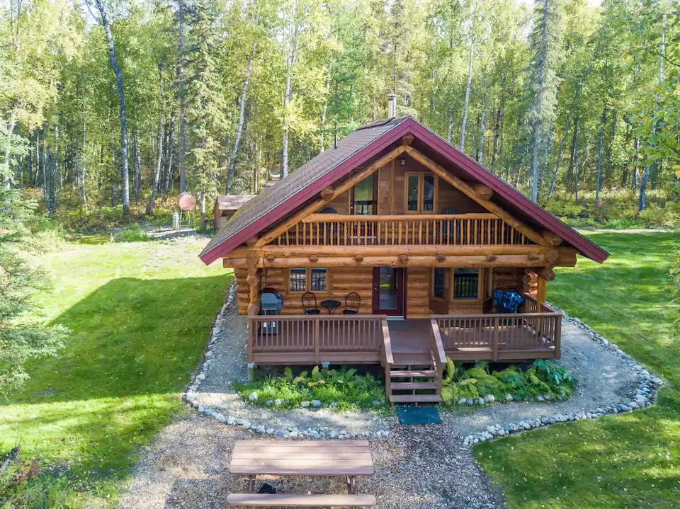 nana's-log-cabin