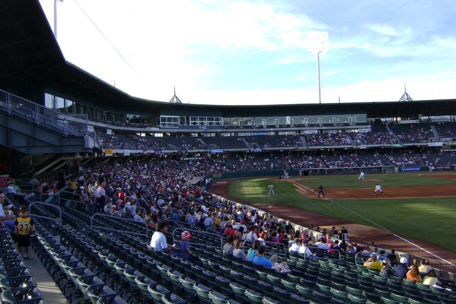 Diamond Visits Spring Mobile Ballpark Salt Lake City, UT