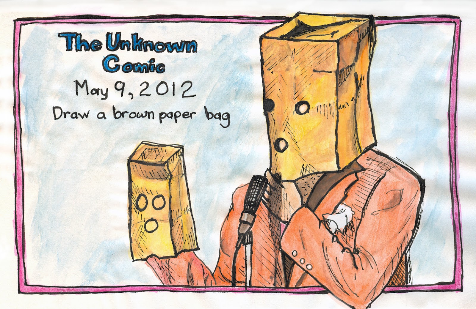 Ana's Strictly Sketchbook Every Day in May Challenge 9