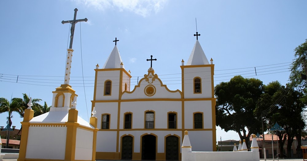Aquiraz em Dia Fatos Históricos de Aquiraz A Matriz da Paróquia de São José de Ribamar. Aquiraz em Dia Fatos Históricos de Aquiraz A Matriz da Paróquia de São José de Ribamar.