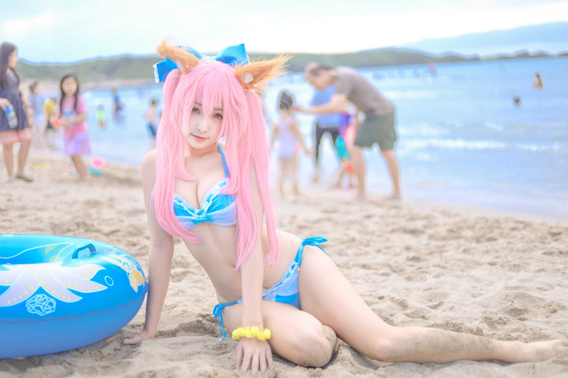 [毛毛喵 momocat] Tamamo no Mae Ver.Swimsuit