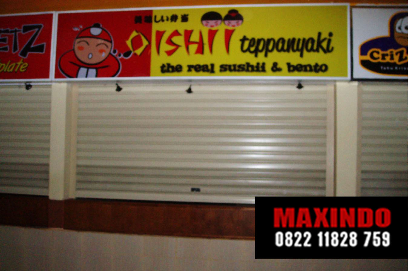 DAFTAR HARGA ROLLING DOOR DAN FOLDING GATE JUAL ROLLING DOOR ONE