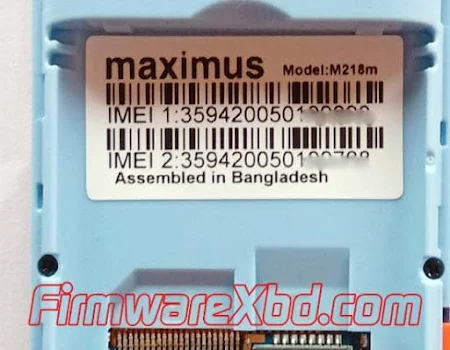 Maximus M218m Flash File Download SC6531E 100% Tested