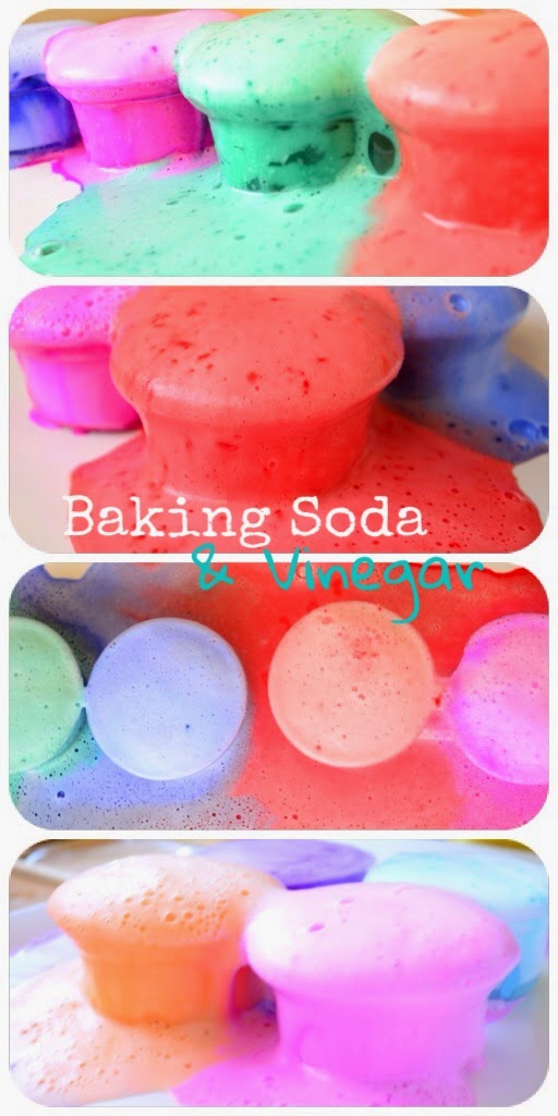 Practical Mom Baking Soda & Vinegar Concoction Science Experiment