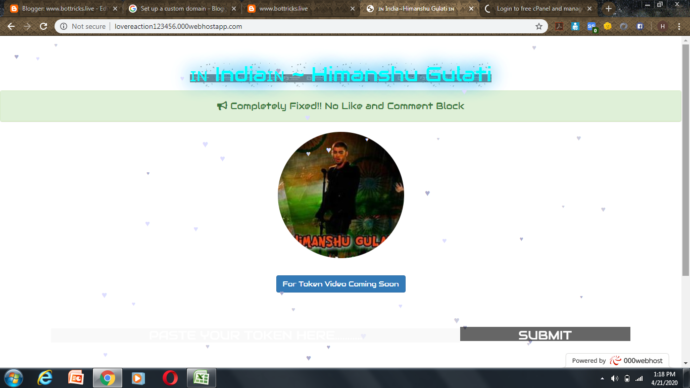 how to make free facebook bot site