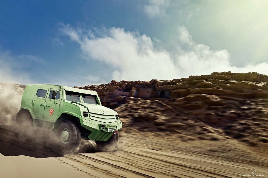 Russian off Road delivery