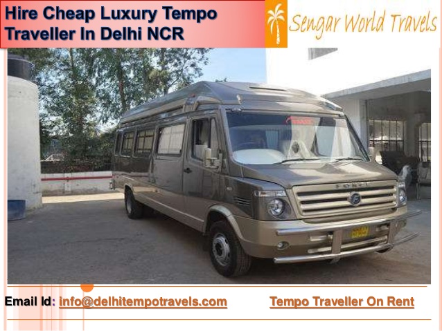 12 Seater Tempo Traveller In Delhi