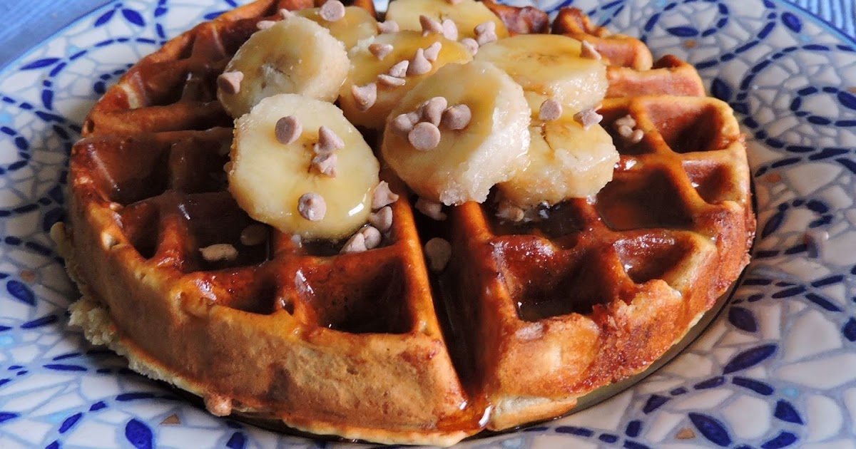 Banana Bread Waffles