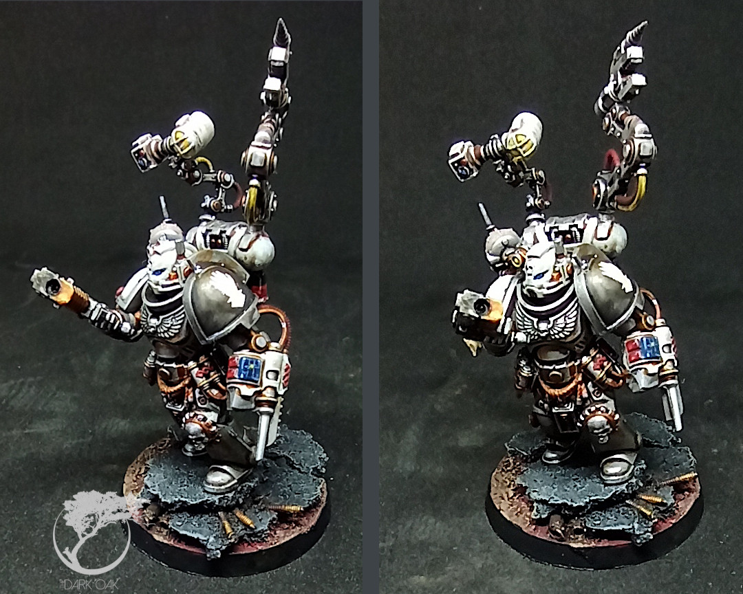 The Dark Oak Iron Hands Primaris Apothecary Kitbash FKB ed. 72