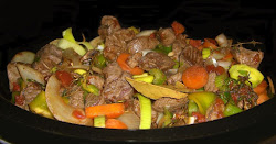 casserole mushroom beef slow wine cooker before