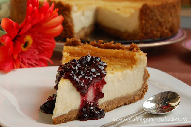 Cheesecake cu dulce de leche