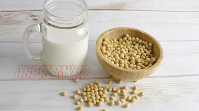 soy milk, soy bean, susu kedelai, sari kedelai, kacang kedelai, agar susu kedelai tidak langu