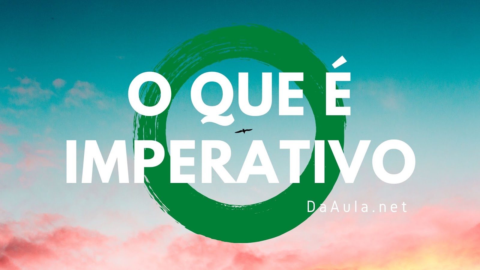 O que é Modo Imperativo na LP?