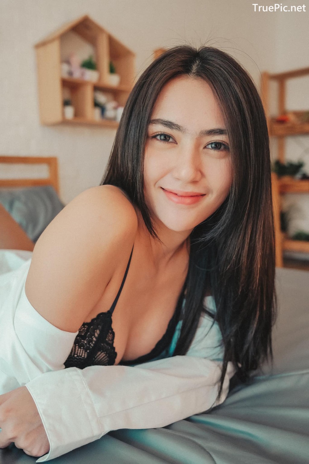 Image Thailand Sexy Model – Baifern Rinrucha Kamnark – Black Lingerie - TruePic.net - Picture-28