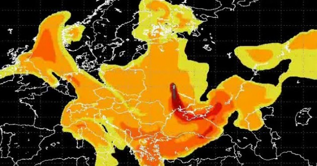 Карта радиоактивного облака после чернобыля. Распространение радиации от чернобыльской аэс на карте. Распространение радиоактивного облака после взрыва в чернобыле. Карта радиационного заражения после аварии на чернобыльской аэс. Облако от чернобыльской аэс на карте.