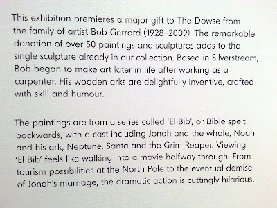 Gallery gallery explanation for Bob Gerrard, a self-taught artist.