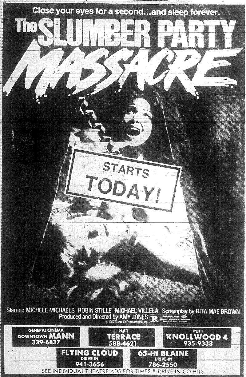 Happyotter The Slumber Party Massacre 1982