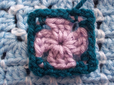 Box Stitch Crochet Baby Blanket