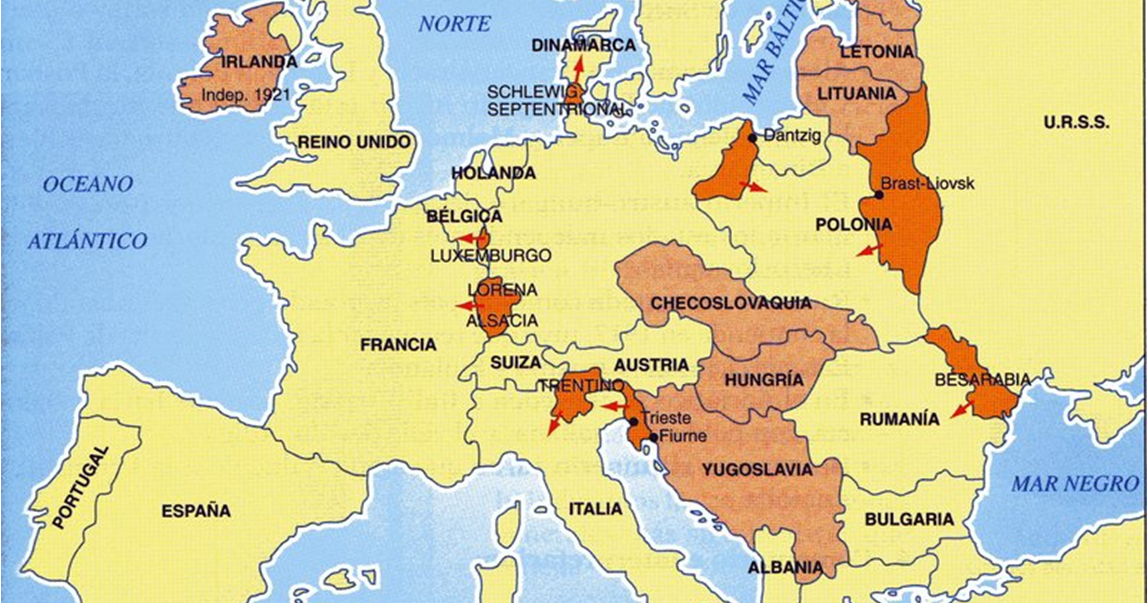 La Pizarra de Historia 4º de ESO C. Europa después de la I Guerra Mundial La Pizarra de Historia 4º de ESO C. Europa después de la I Guerra Mundial