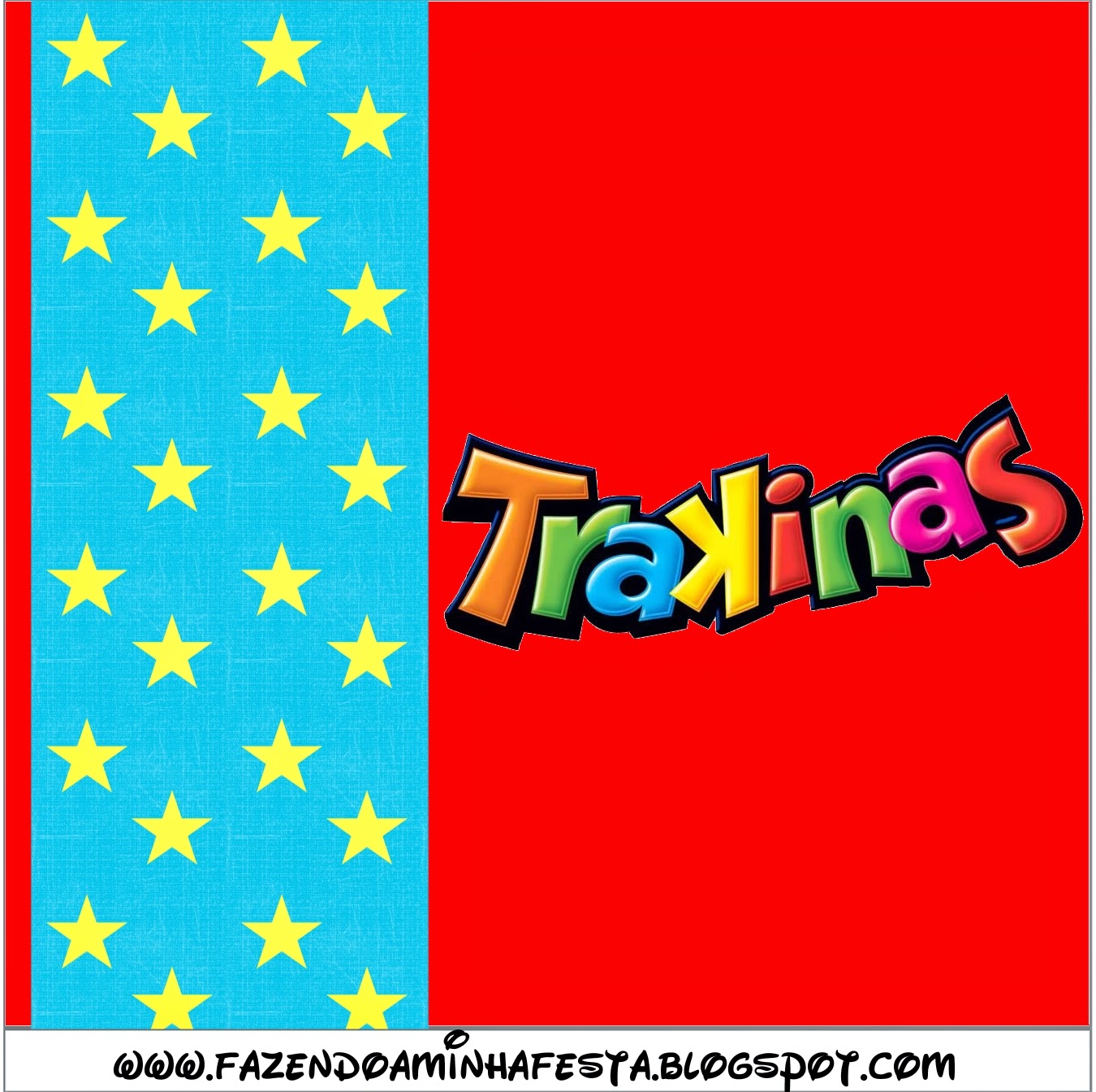 Little Stars in Light Blue: Free Printable Candy Bar Labels. Little Stars in Light Blue, Free Printable Labels.
