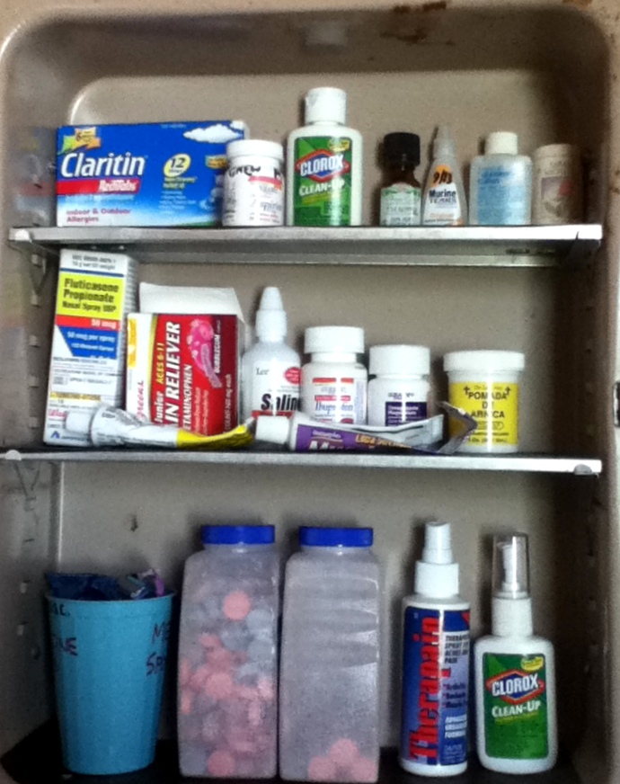 Come, Weary Moms! Organizing First Aid Supplies, Medicines and Supplements