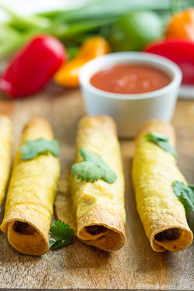 Oven Baked Taquitos MELDY FOOD