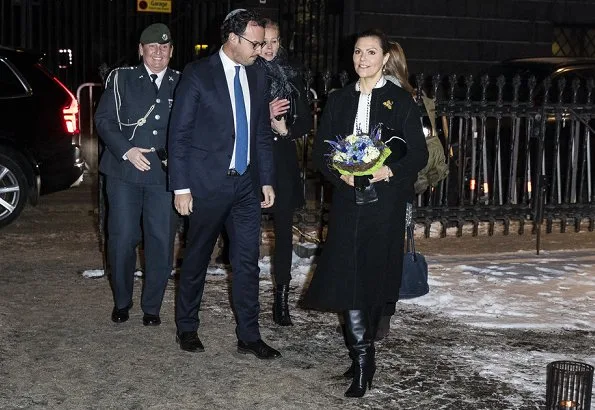 Commemorative ceremony at The Great Synagogue of Stockholm. 